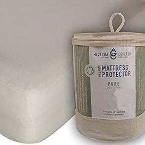 img 4 attached to 🌿 Organic Twin Mattress Protector by Gotcha Covered