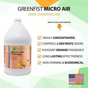 img 2 attached to Concentrated Pleasant Orange Fragrance Micro Air Odor Counteractant - 1 Gallon