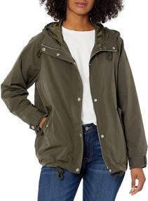 img 4 attached to Levis Womens Hooded Peached Jacket Women's Clothing for Coats, Jackets & Vests