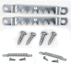 img 2 attached to 10 Pack Sawtooth Hangers Screws