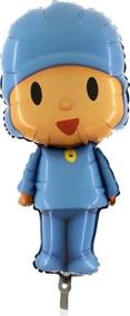 img 1 attached to Фольгированный воздушный шар Toyland® Pocoyo в форме фигуры - размер 34 дюйма [Игрушка]