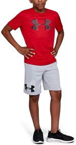 img 1 attached to 👕 Футболка с ярким логотипом Under Armour для активных мальчиков высокой производительности