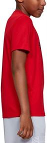 img 3 attached to 👕 Футболка с ярким логотипом Under Armour для активных мальчиков высокой производительности