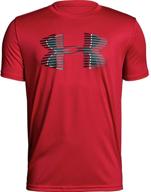 👕 футболка с ярким логотипом under armour для активных мальчиков высокой производительности логотип