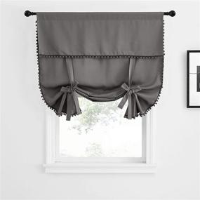 img 4 attached to NICETOWN Up Curtain Attached Valance