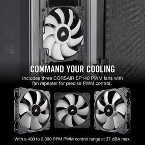 img 1 attached to Корпус Corsair Carbide Series 678C: идеально тихий корпус ATX с закаленным стеклом в черном цвете