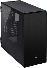 img 4 attached to Корпус Corsair Carbide Series 678C: идеально тихий корпус ATX с закаленным стеклом в черном цвете