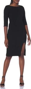 img 2 attached to Black Halo Womens Sleeve Bottom