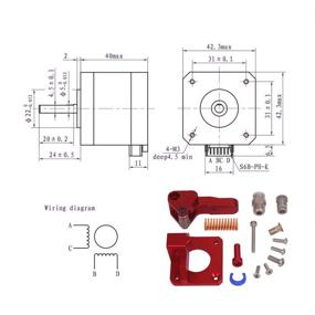 img 1 attached to Sunhokey Extruder Aluminum Compatible Creality