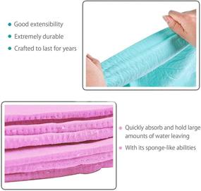 img 1 attached to KAXMOON 3-Pack Car Chamois Cloth - Super Absorbent Drying Towel for Fast Drying - Car Shammy Towel