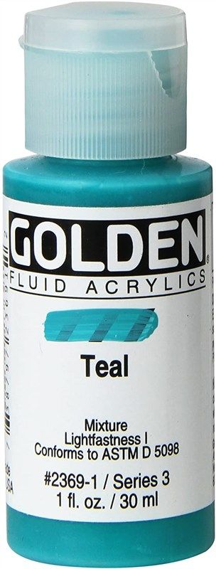 Golden High Flow Acrylic Paint - 1-ounce - Titanium White - Craft Warehouse