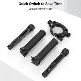 img 1 attached to 🎥 SmallRig Dual Handgrip for ZHIYUN Crane 2S - Enhanced Handheld Stabilizer (Model 3004)