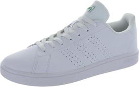 img 1 attached to Adidas Advantage Tennis White Green Men's Shoes