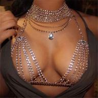 💎 sparkling crystal body jewelry for women at nightclub parties - earent rhinestones logo