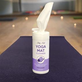 img 2 attached to Tidy Mat Yoga Cleaner Wipes: White Lavender Scent, 30 Count - Maintain a Clean & Refreshing Yoga Experience!