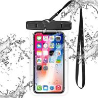 📱 universal clear waterproof cellphone case - xiwxi dry bag, ipx8 waterproof phone pouch compatible with iphone 12 11 8 7 pro max se xr, samsung galaxy s21 note 20, google pixel, moto g7, oneplus, lg logo