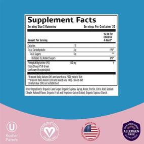 img 2 attached to Vitamin Friends - Focus Supplement for Kids: Enhancing Memory and 🧠 Mental Performance in Children | 60 Count, 100mg Phosphatidylserine | Autism Approved Nootropic