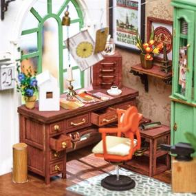 img 1 attached to 🏠 Rolife Miniature Dollhouse DIY Workshop Diorama Kit