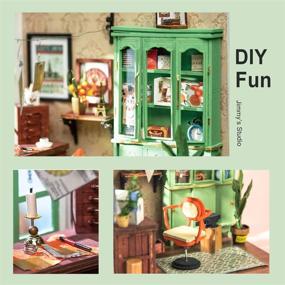 img 2 attached to 🏠 Rolife Miniature Dollhouse DIY Workshop Diorama Kit