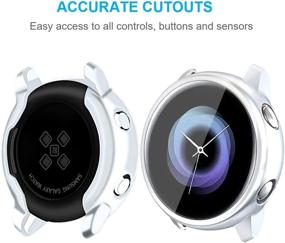 img 1 attached to [2Pack] Tensea Compatible With Galaxy Watch Active Case 40Mm Cell Phones & Accessories in Accessories