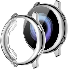 img 4 attached to [2Pack] Tensea Compatible With Galaxy Watch Active Case 40Mm Cell Phones & Accessories in Accessories