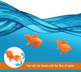 img 2 attached to Sumind Artificial Aquarium Realistic Decorations Fish & Aquatic Pets