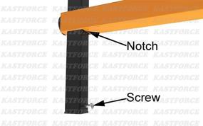 img 3 attached to 🔧 Durable Workshop Storage: KASTFORCE 3-Level Solution for an Organized Space