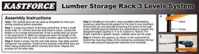 img 1 attached to 🔧 Durable Workshop Storage: KASTFORCE 3-Level Solution for an Organized Space