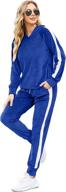 hotouch tracksuit sweatsuits jogging outfits sports & fitness logo