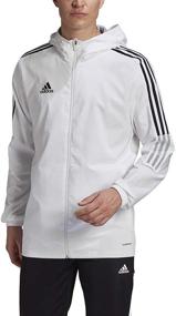 img 4 attached to Adidas Mens Windbreaker Black Large Men's Clothing for Active