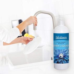 img 2 attached to 🌿 Biokleen Dish Liquid Soap: Eco-Friendly, Non-Toxic & Plant-Based (Pack of 12)