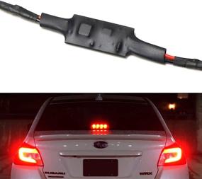 img 4 attached to 💡 Plug-N-Play Strobe Flash Controller for 2015-up Subaru WRX or STI Rear Windshield LED High Mount Third Brake Light by iJDMTOY