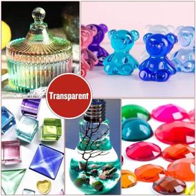 img 3 attached to 🎨 24-Color Transparent Non-Toxic UV Epoxy Resin Pigment: Concentrated Dye Liquid for UV Resin Coloring, Resin Jewelry Making - Ideal UV Resin Colorant for Art, Paint, Crafts - 0.35oz Each