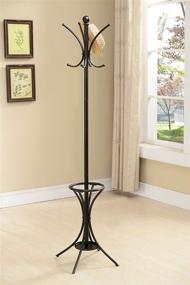 img 2 attached to 🎩 Kings Brand Pewter Hat and Coat Rack Stand with Umbrella Holder