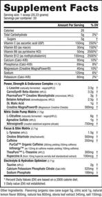 img 2 attached to 🍵 NutraBio PRE Workout Powder - Enhanced Stamina, Cognitive Focus, Prolonged Performance - All-Natural Flavors, Sweeteners, Pigments - Amino Acid Complex, Citrulline, Caffeine, Electrolytes - Sweet Tea