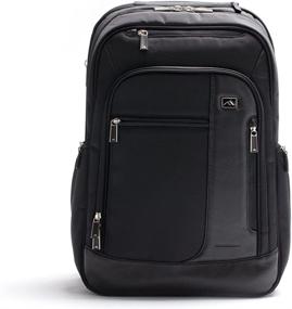 img 4 attached to Brenthaven Broadmore Backpack Black: Sleek and Durable Travel Companion