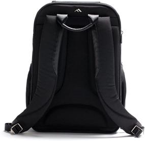 img 3 attached to Brenthaven Broadmore Backpack Black: Sleek and Durable Travel Companion