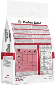 img 2 attached to 🐱 Harlow Blend All Life Stages Cat Recipe: Chicken and Salmon, Soy, Corn, and Wheat Free - Available in Various Sizes!