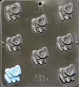 img 1 attached to 🐘 Adorable Baby Elephant Bite Size Chocolate Candy Mold - 1334: Create Irresistible Treats!