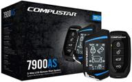 🔒 enhanced security and convenience: compustar cs7900-as all-in-one 2-way remote start and alarm bundle with 3000 feet range logo