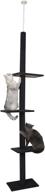 🐱 ultimate vertical playground: cat craft three tier floor-to-ceiling cat tree logo