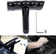 t handle shifter challenger wrangler 2012 2017（black） logo