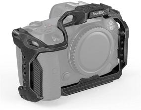 img 4 attached to 📷 Aluminum Alloy DSLR Cage for Canon EOS R5 R6 Mirrorless Camera - SmallRig 3233