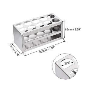 img 2 attached to Uxcell Stainless Steel Holder 26 30Mm Lab & Scientific Products