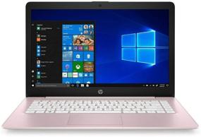 img 1 attached to 💻 HP Stream 14 Pink - Celeron N4000 - 4GB RAM - 64GB eMMC Storage - 14" LCD - Windows 10 S - Wireless, Bluetooth & Webcam