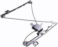 🔌 high-quality power window regulator replacement for 2007 chevrolet/gmc silverado/sierra & cadillac escalade - front left driver side, fits 2000-2006 chevy avalanche & silverado - 741-644 assembly included logo