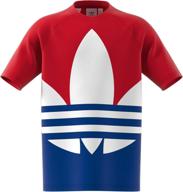 adidas originals unisex youth trefoil scarlet outdoor recreation logo