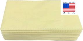 img 1 attached to 🔍 Polypropylene Disposable Face Mask Filter Insert (20 Pack) - 95% Efficient, 3 3/8" X 6" Size