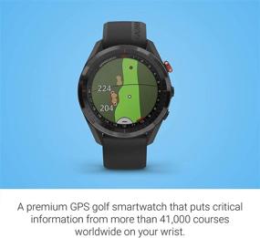 img 2 attached to 🏌️ Всеобъемлющий набор для гольфа: Черные гольф-часы Garmin Approach S62 Premium GPS с 3xCT10 и черные наушники Wearable4U Black Earbuds с портативным чехлом для зарядки.