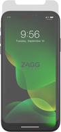📱 zagg invisibleshield glass+ screen protector for iphone 11 - ultimate high-definition tempered glass with impact & scratch protection logo